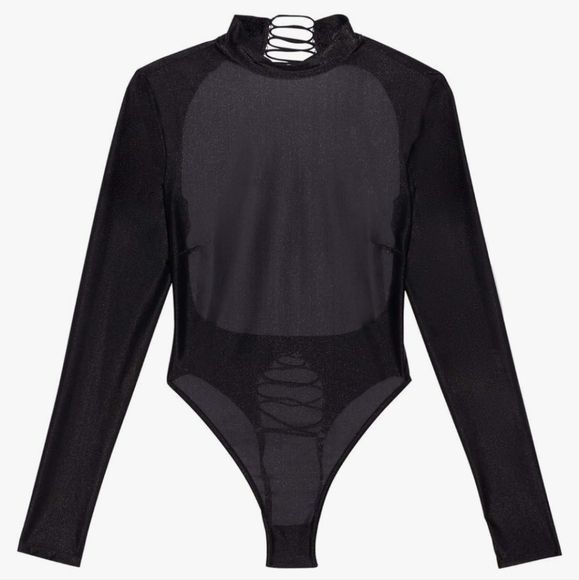 Savage X Fenty Not Sorry Open Back Teddy - Picture 2 of 10